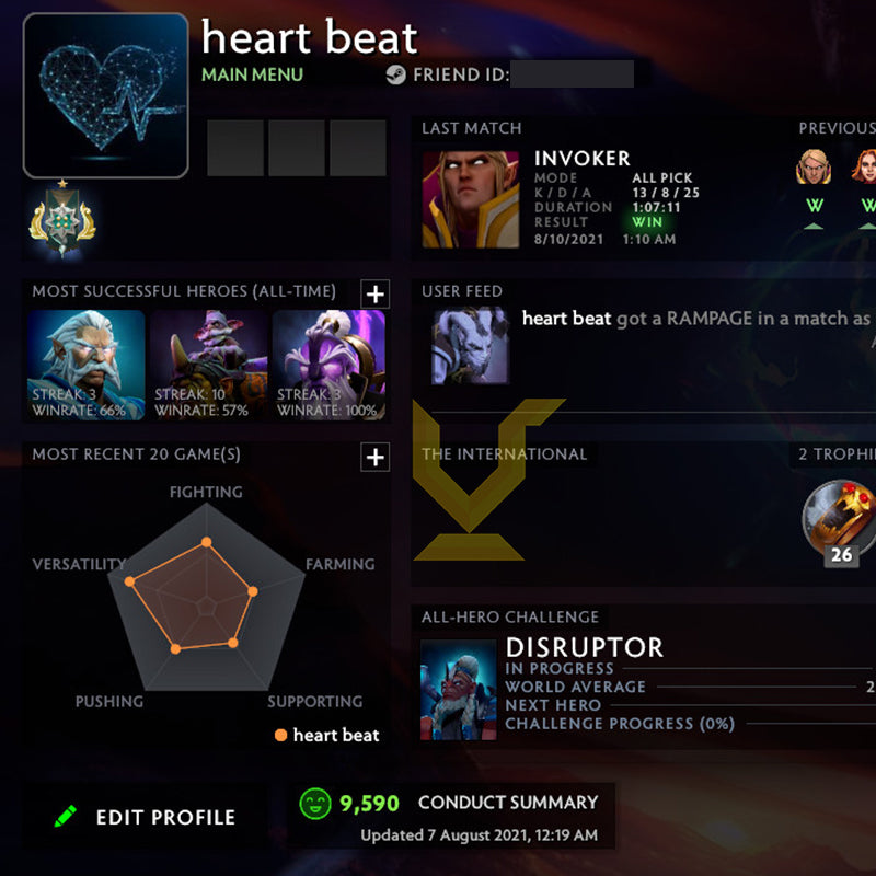 Archonte Ier | MMR : 2420 - Comportement : 9590