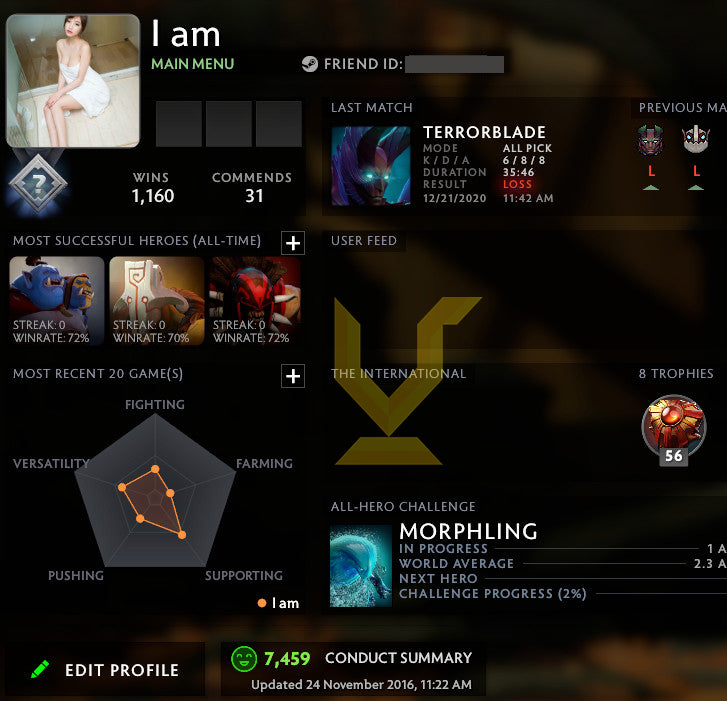 Non calibré | MMR : TBD - Comportement : 7459