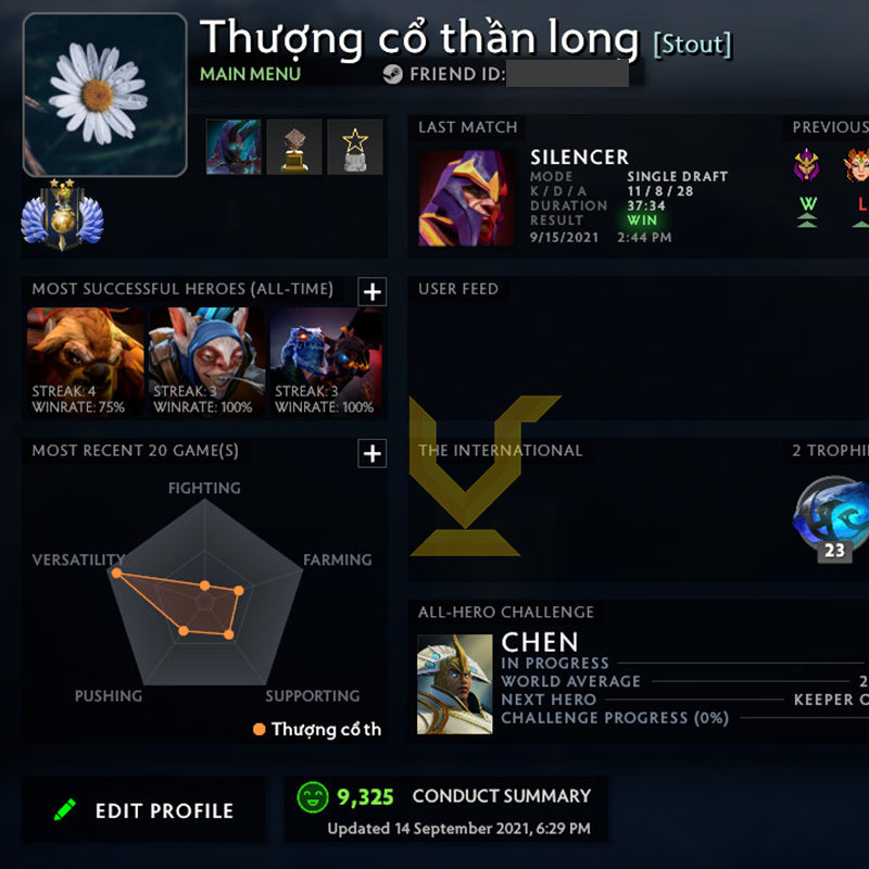 Divin II | MMR : 4820 - Comportement : 9325