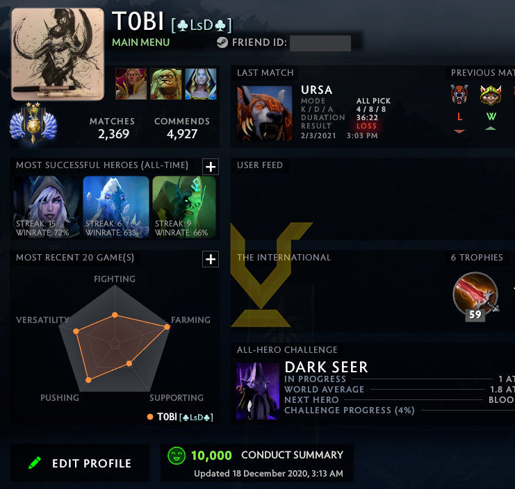 Divine II | MMR : 4960 - Behavior : 10000