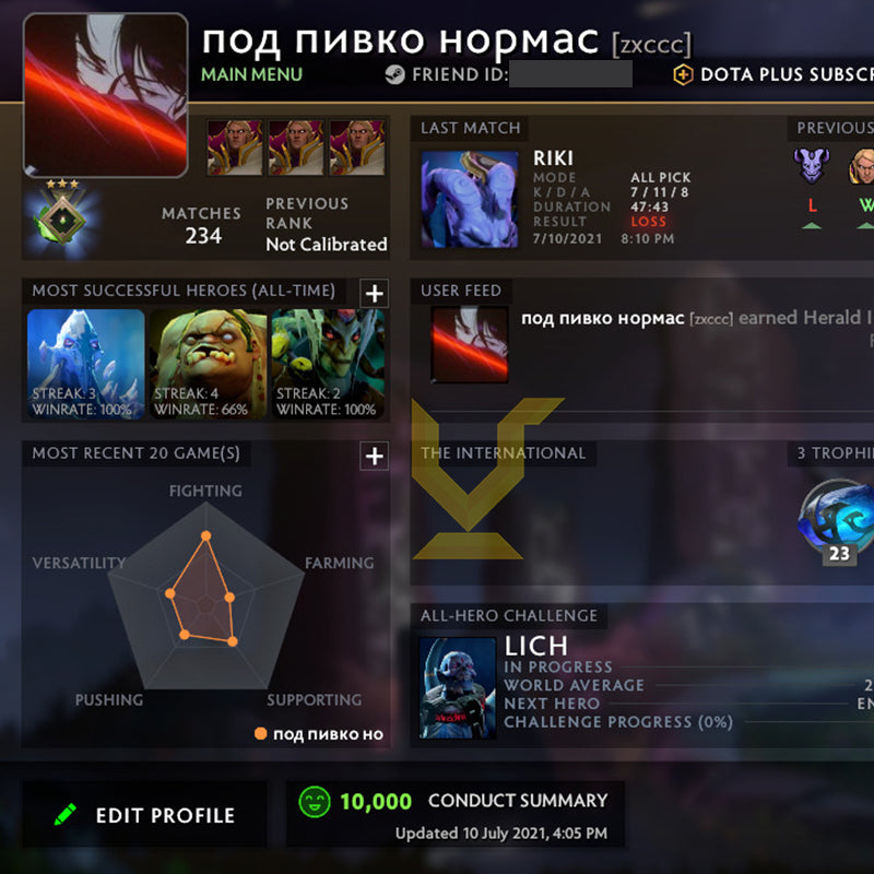 Héraut III | MMR : 360 - Comportement : 10000