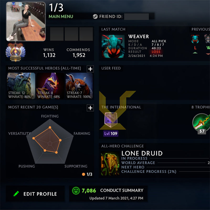 Immortel | MMR : 7430 - Comportement : 7086