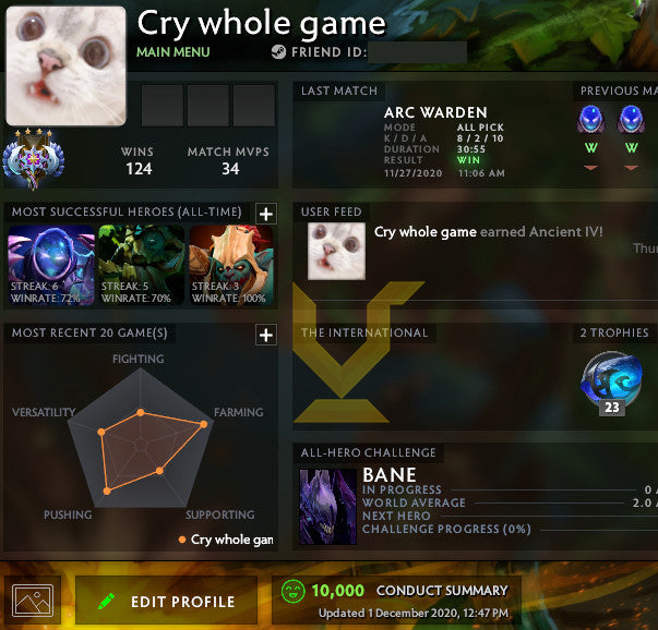 Ancient IV | MMR : 4440 - Behavior : 9530