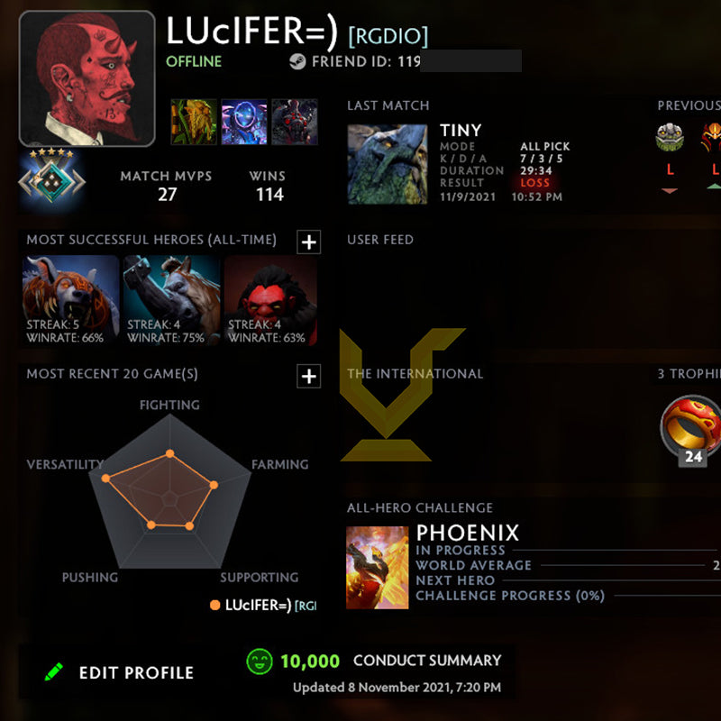 Crusader IV | MMR: 2140 - Behavior: 10000