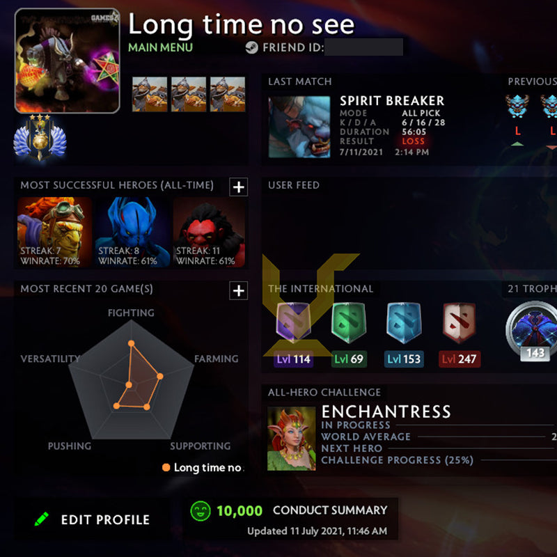 Divine III | MMR: 5050 - Behavior: 10000