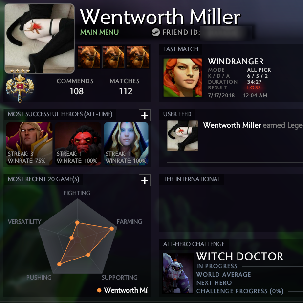 Legend IV | MMR: 3346 / TBD