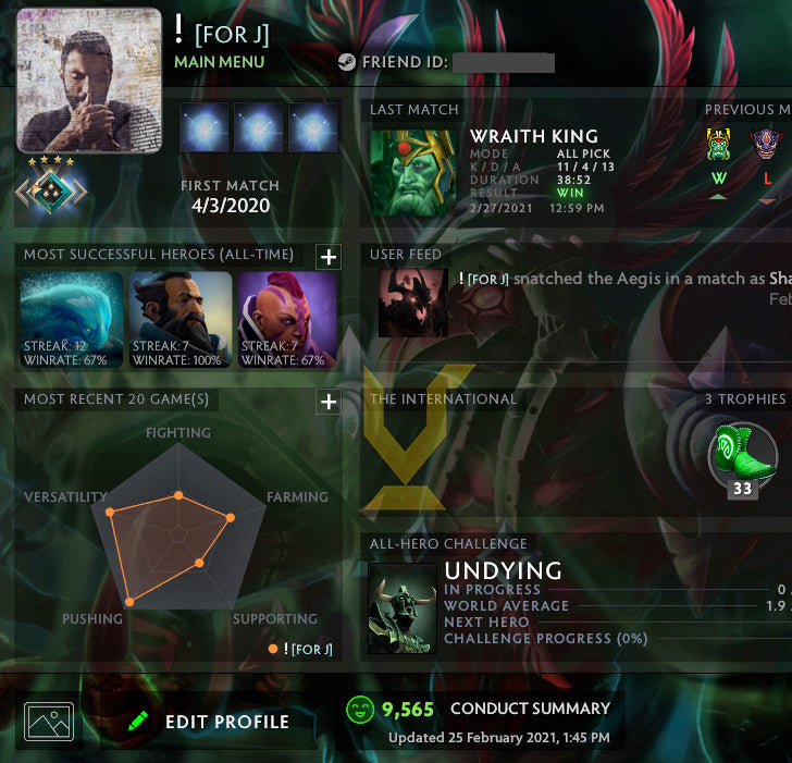 Croisé IV | MMR : 2020 - Comportement : 9565