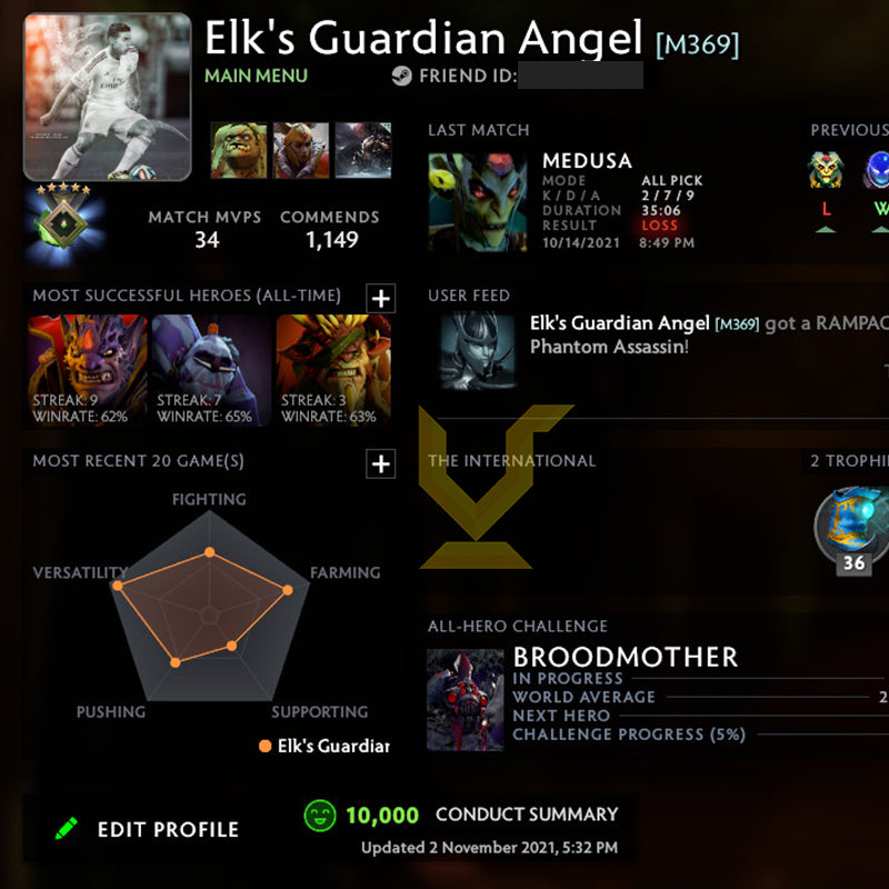 Herald V | MMR: 630 - Behavior: 9390