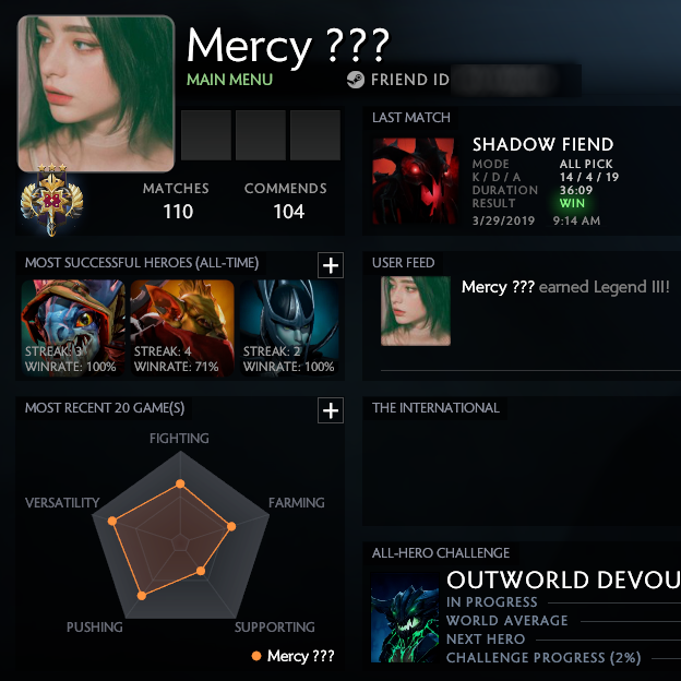 Légende III | MMR : 3500 / à déterminer