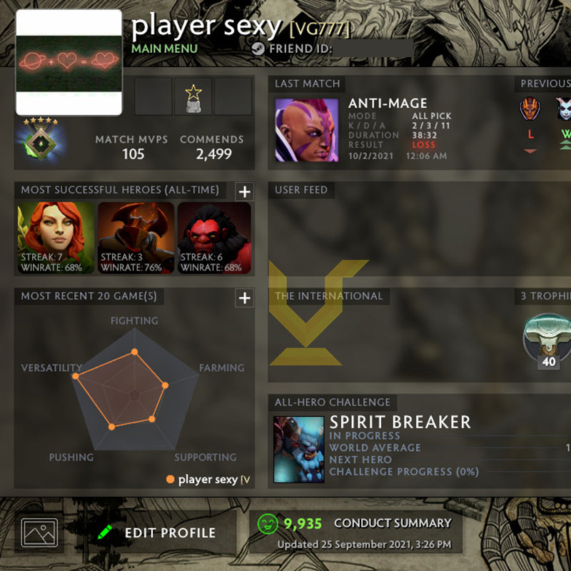 Héraut III | MMR : 580 - Comportement : 9935