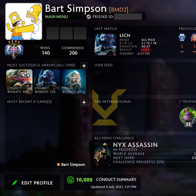 Ancient IV | MMR: 4360 - Behavior: 10000