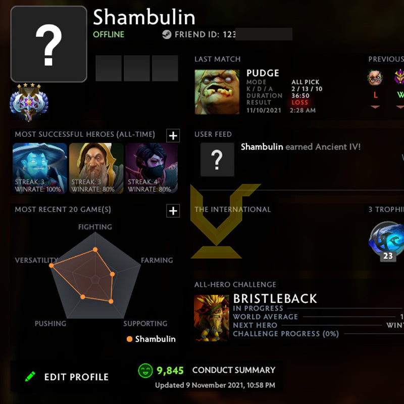 Ancient III | MMR: 4350 - Behavior: 9845