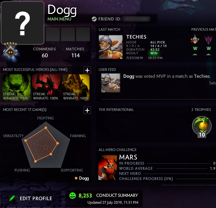 Héraut V | MMR : 838 / À déterminer