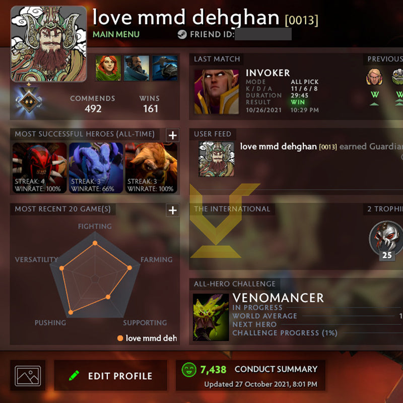 Guardian I | MMR: 770 - Behavior: 7438