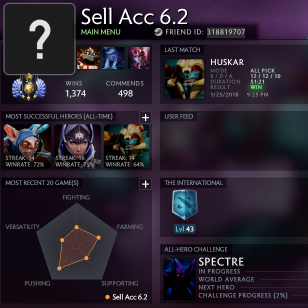 Élite divine | MMR : 6226 / 5038