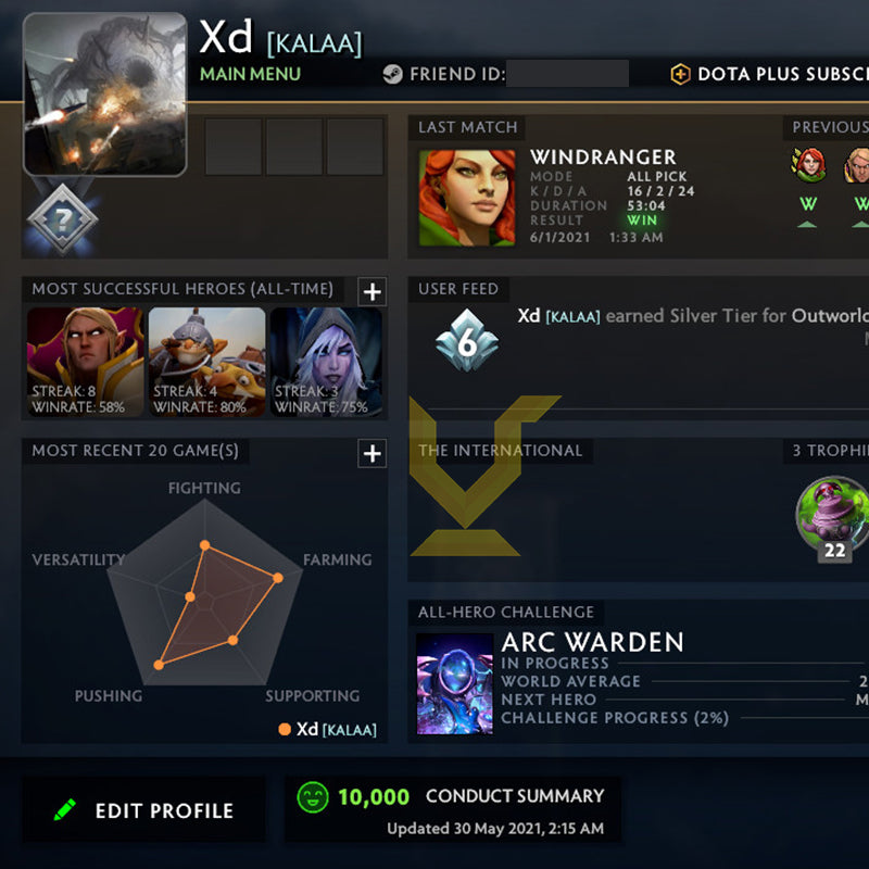 Not Calibrated | MMR: TBD - Behavior: 10000