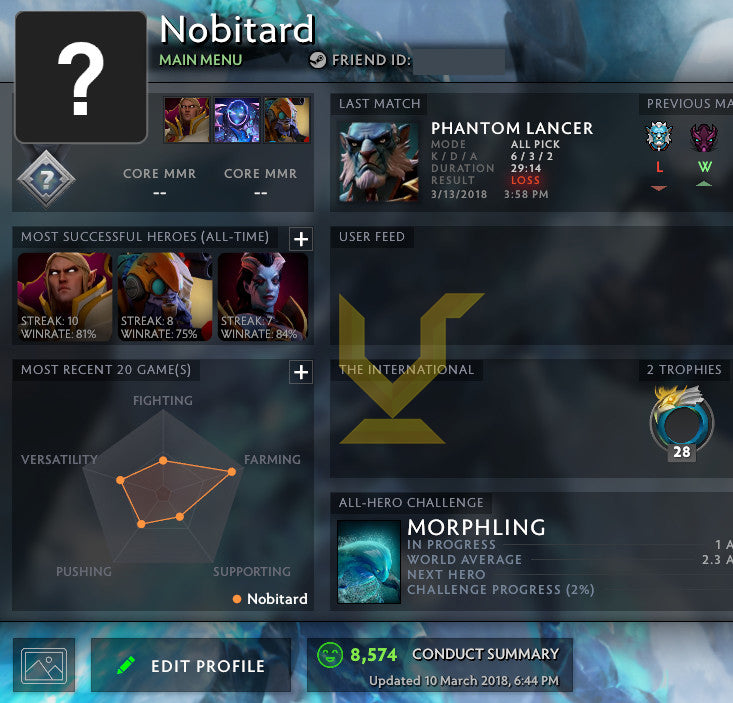 Non calibré | MMR : TBD - Comportement : 8574