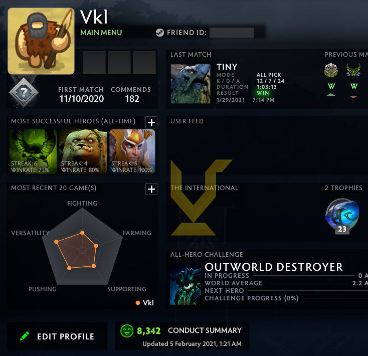 Non calibré | MMR : TBD - Comportement : 8342