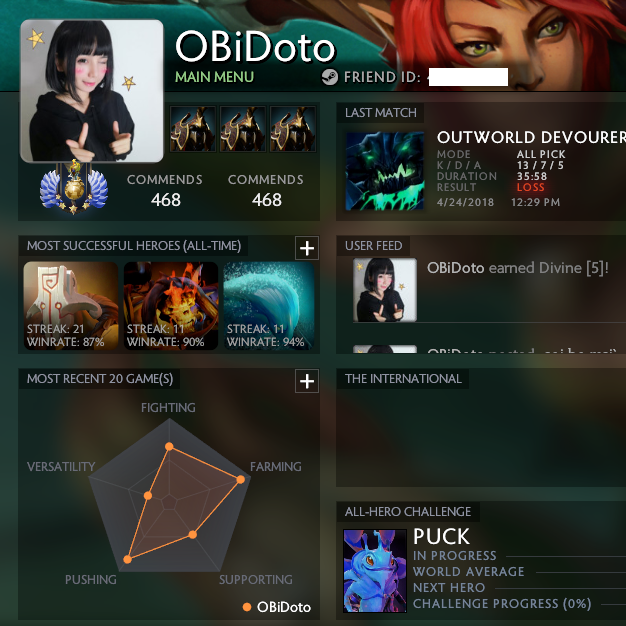 Élite divine | MMR : 5501 / 4405