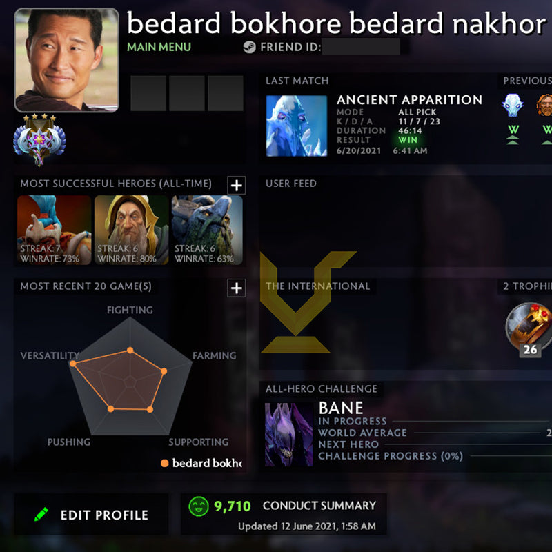 Ancient IV | MMR: 4250 - Behavior: 10000