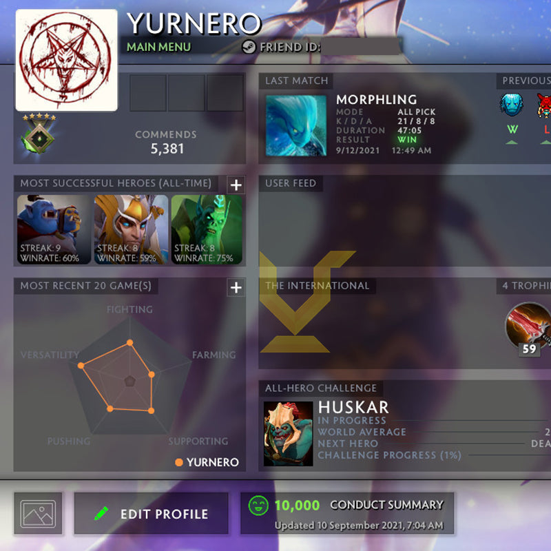 Héraut V | MMR : 560 - Comportement : 10000