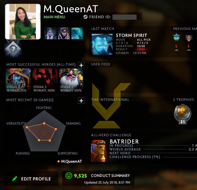 Non calibré | MMR : TBD - Comportement : 9525