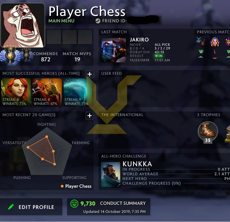 Divin V | Noyau : 5418 / Prise en charge : 5194