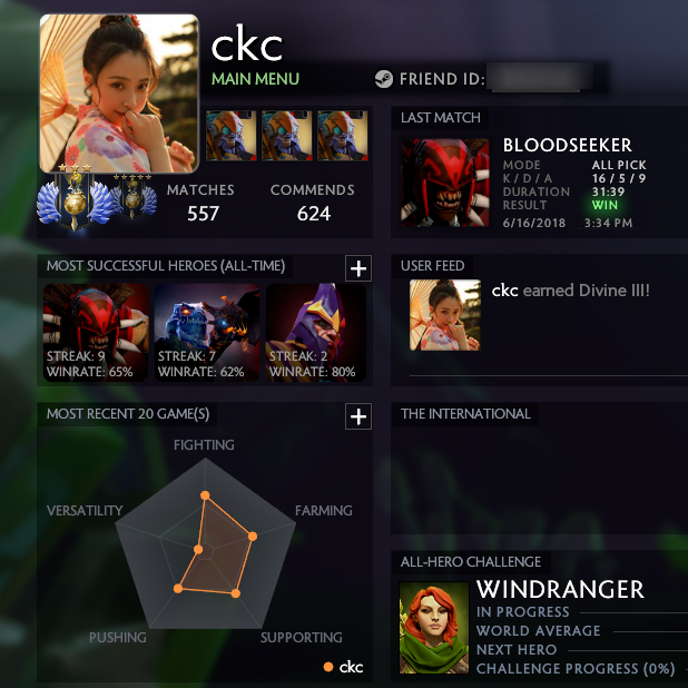 Divin III | MMR : 5419 / À déterminer