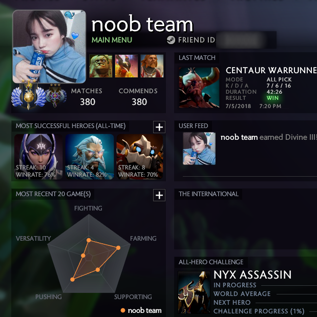 Divin III | MMR : 5404 / À déterminer