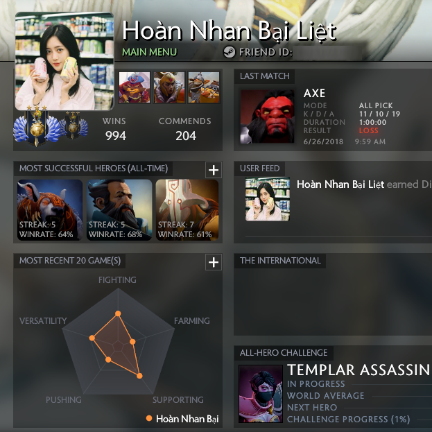 Divin III | MMR : 5544 / À déterminer