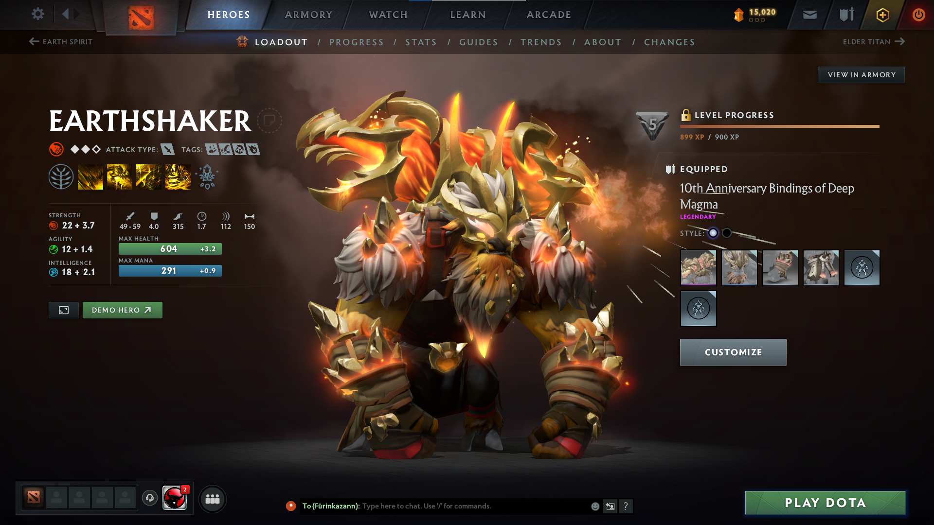 Divine V | MMR: 5459 - Behavior: 11364 - Communication: 11364