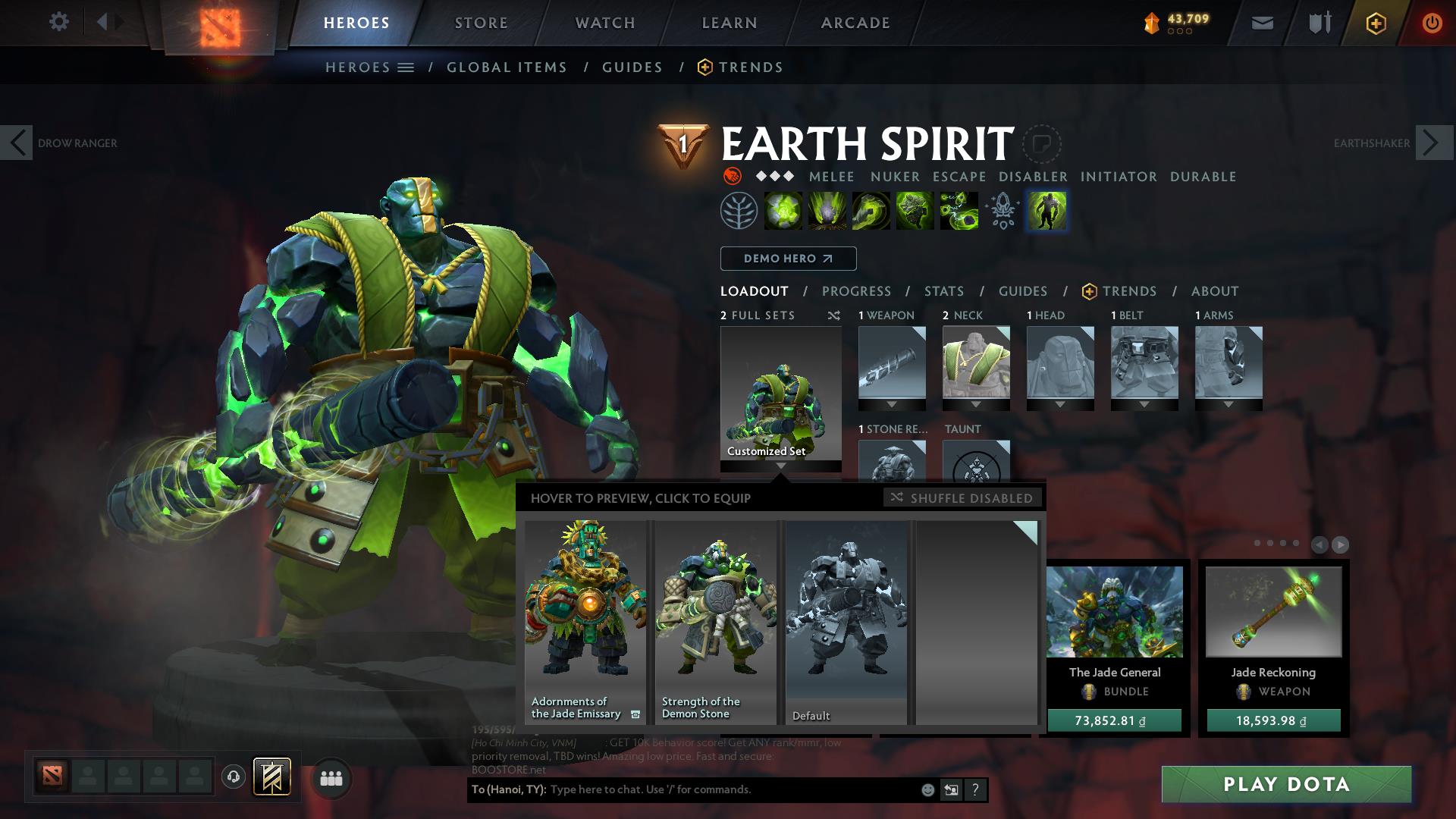 Legend II | MMR: 3220 - Behavior: 10000