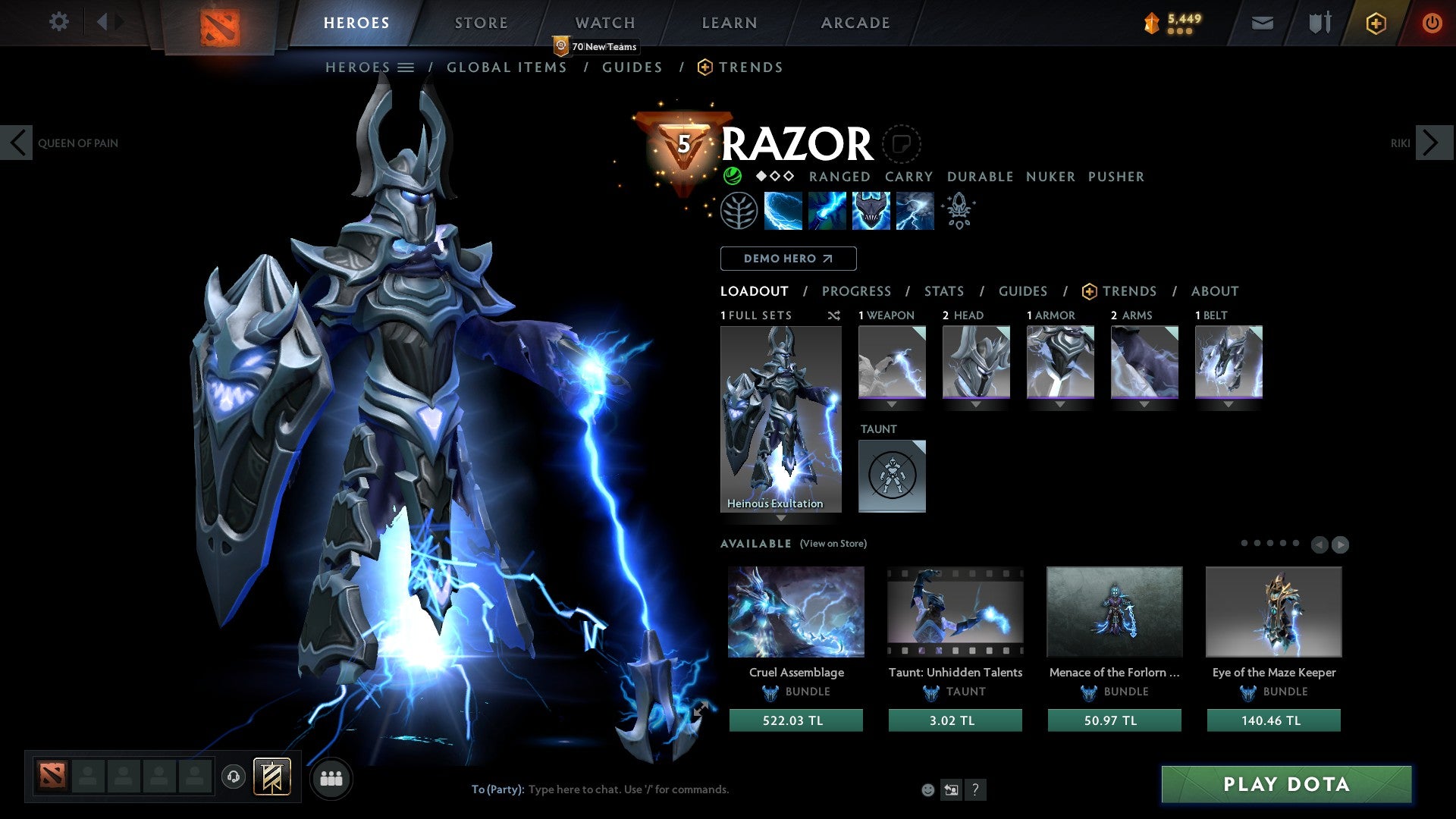 Ancient V | MMR: 4505 - Behavior: 10000