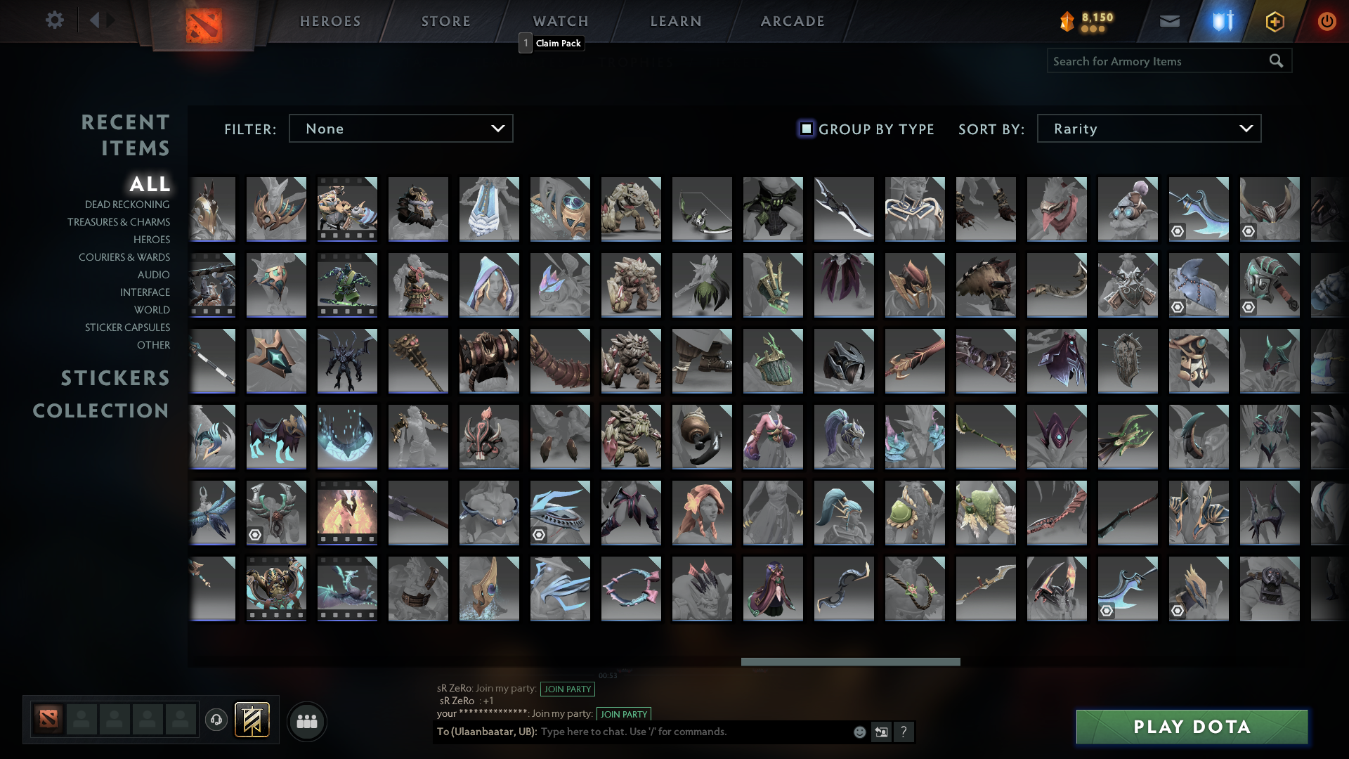 Legend III | MMR: 3280 - Behavior: 9690