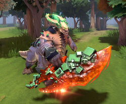 Héritage de la forme de lame