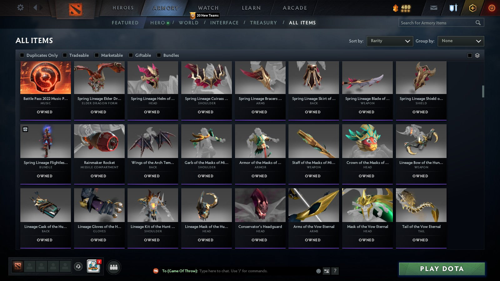 Legend II | MMR: 3185 - Behavior: 8595 - Communication: 8595