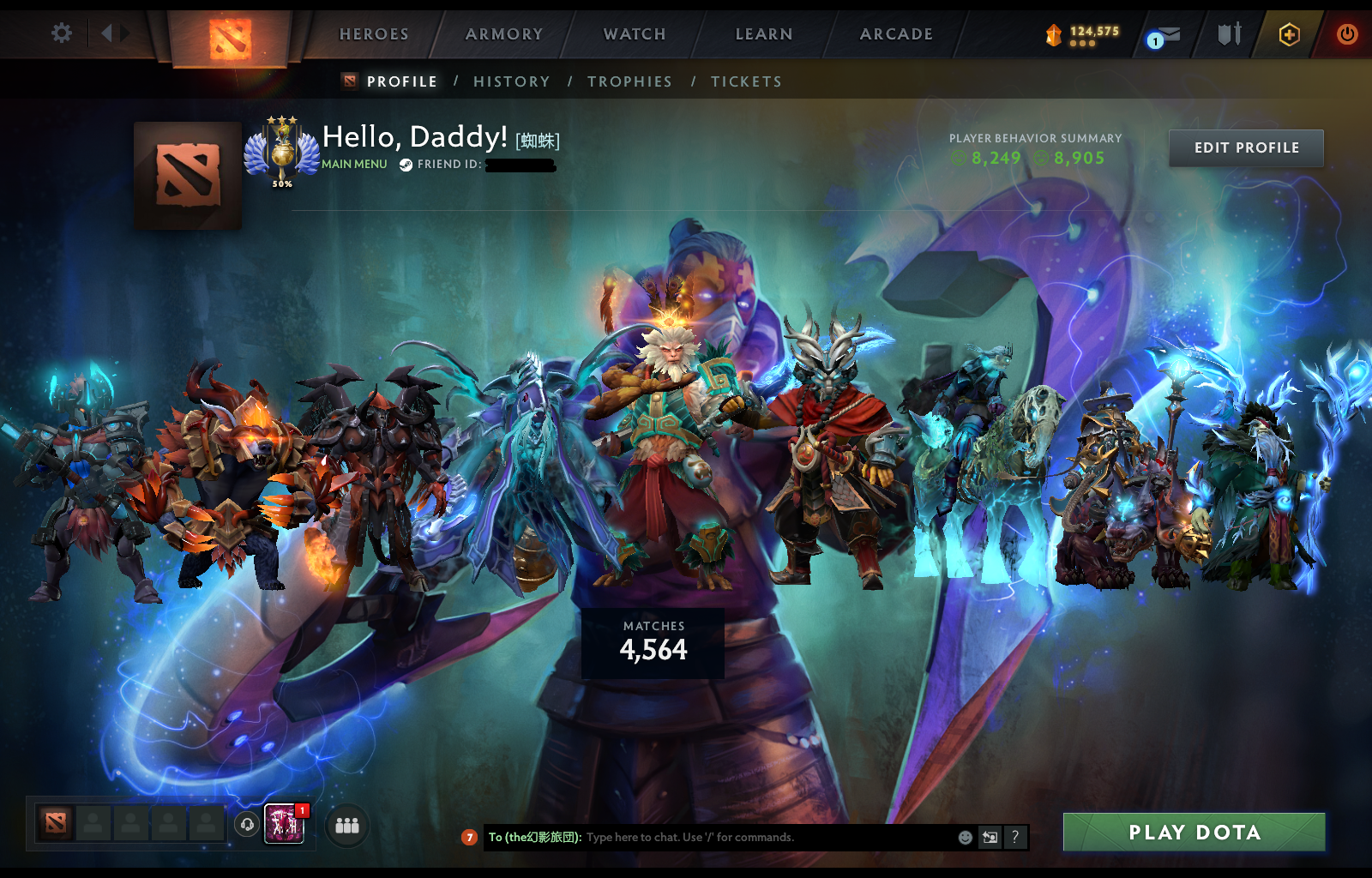 Divine III | MMR: 5121 - Behavior: 8249 - Communication: 8905