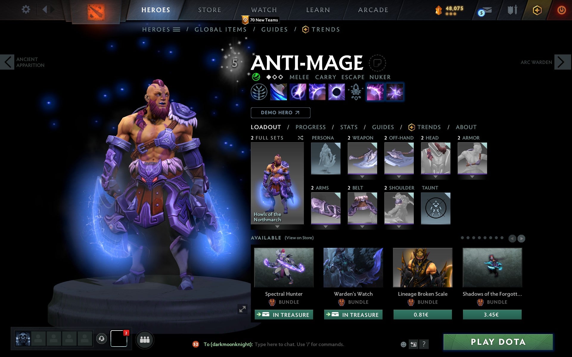 Legend II | MMR: 3354 - Behavior: 9507