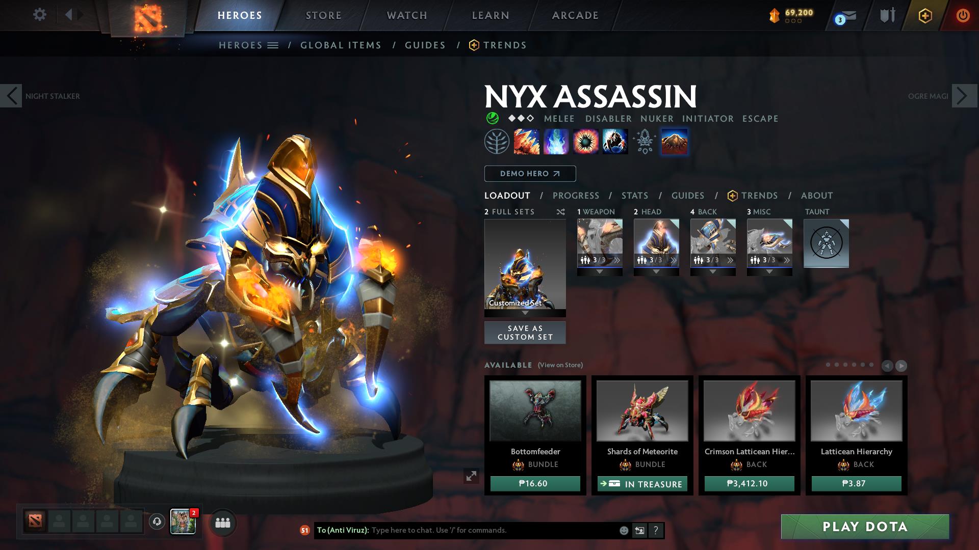 Archonte Ier | MMR : 2290 - Comportement : 8596