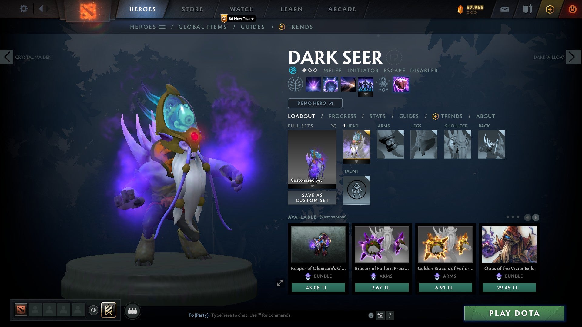 Héraut II | MMR : 10 - Comportement : 9425