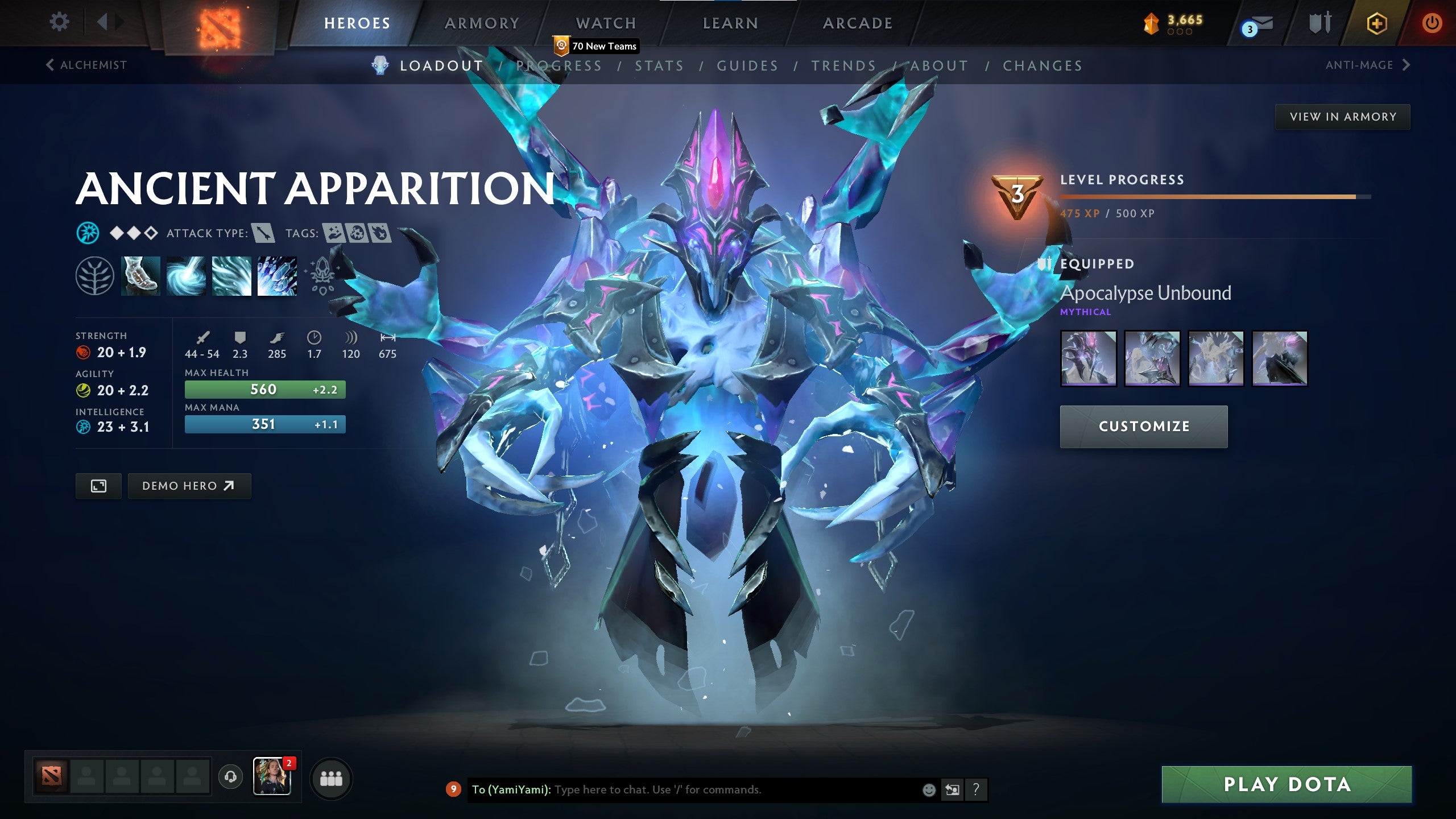 Archon IV | MMR: 2842 - Behavior: 8610 - Communication: 8610
