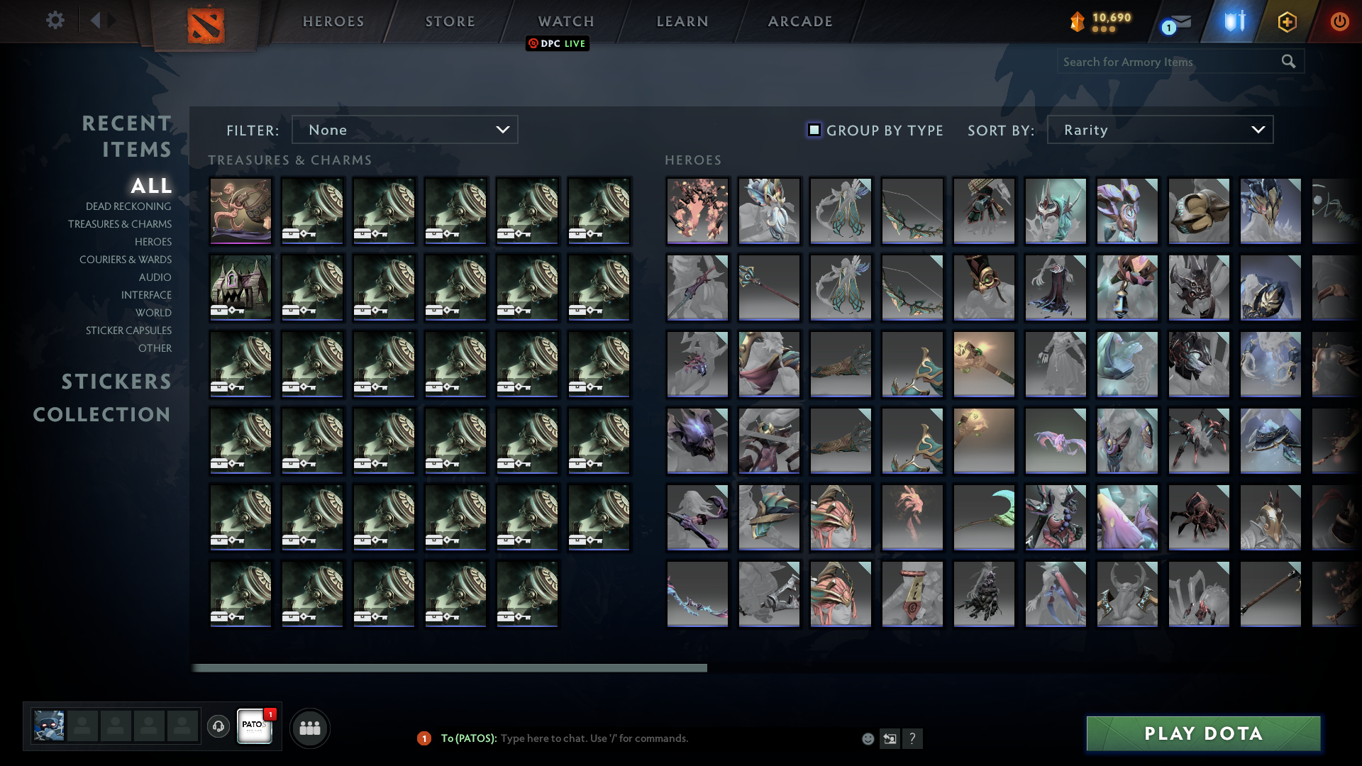 Ancient V | MMR: 4497 - Behavior: 10000