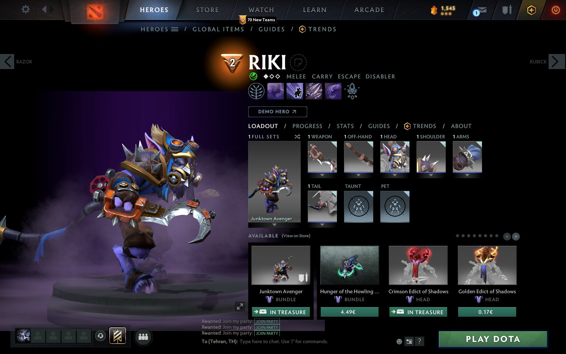 Ancient IV | MMR: 4332 - Behavior: 9895