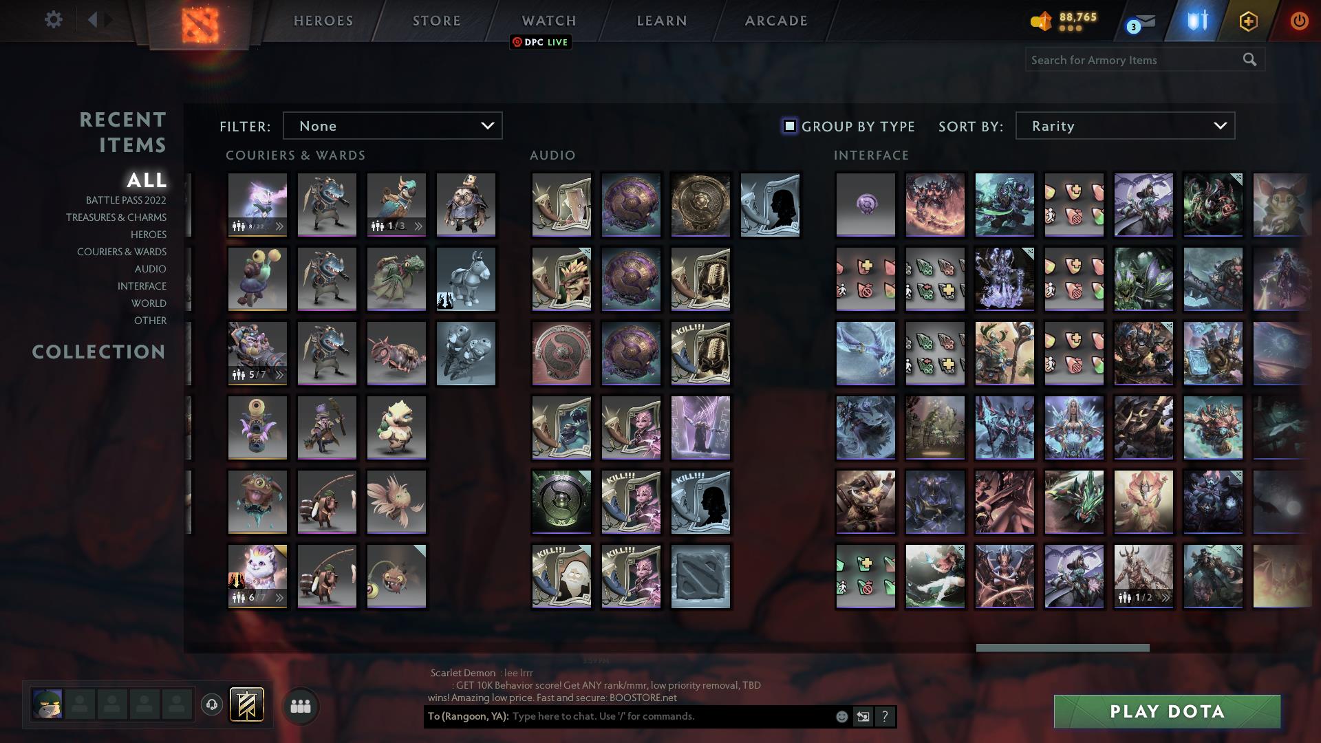 Ancient V | MMR: 4420 - Behavior: 10000