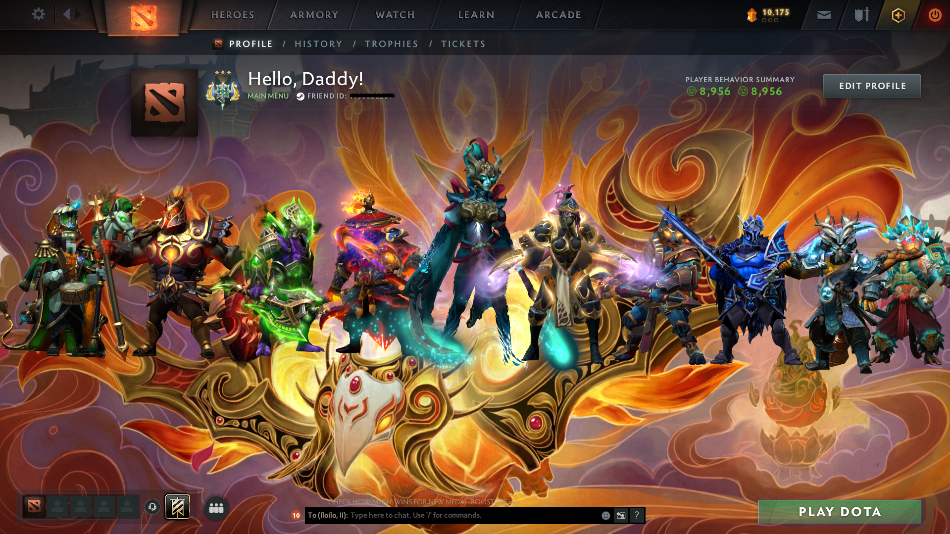 Archon III | MMR: 2467 - Behavior: 8956 - Communication: 8956