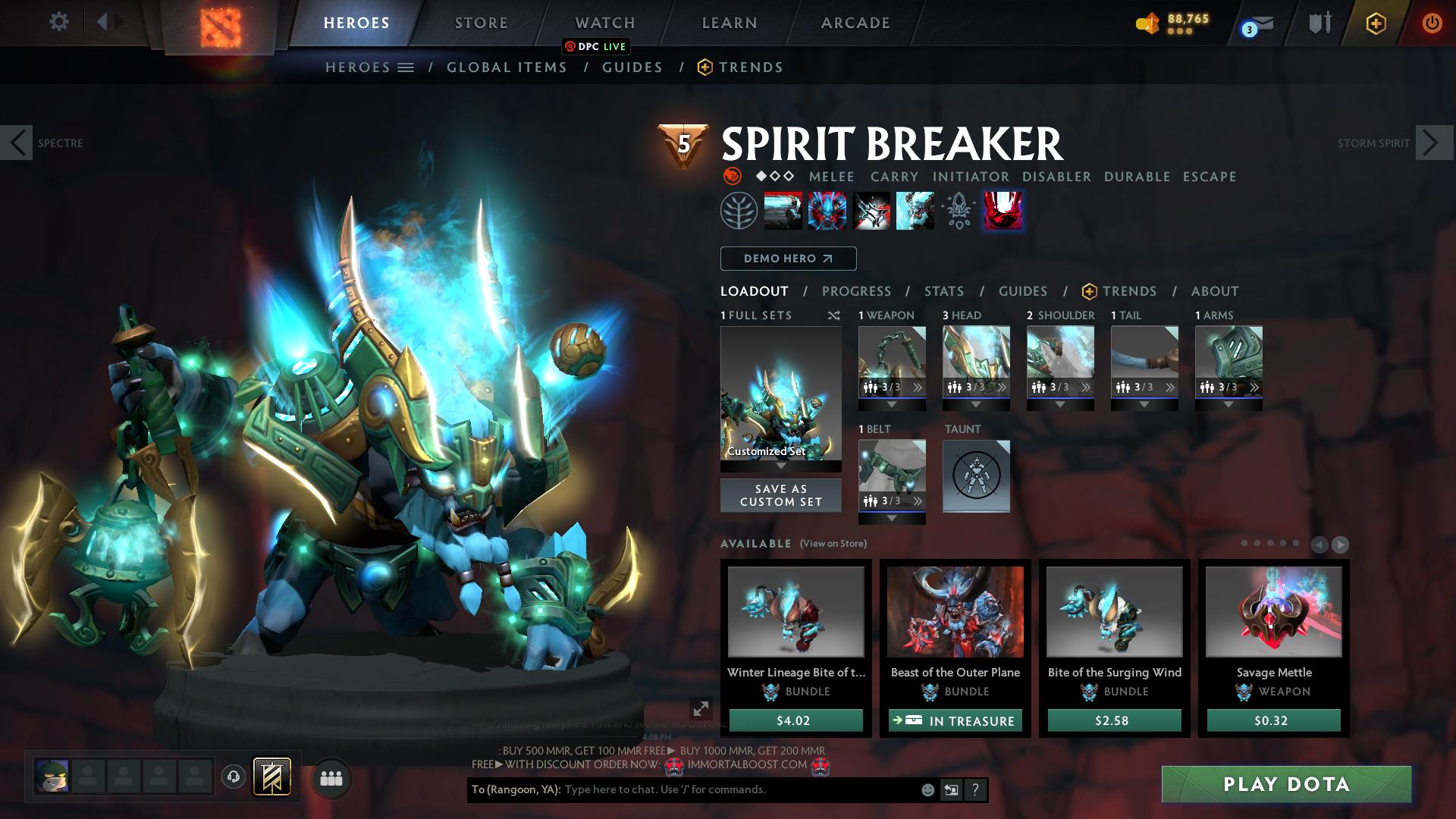 Ancient V | MMR: 4420 - Behavior: 10000