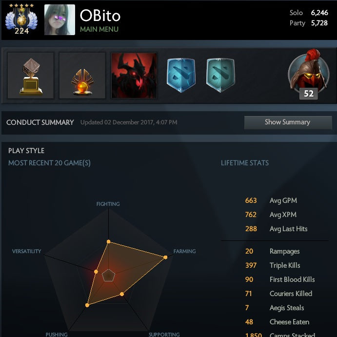 Élite divine | MMR : 6246 / 5728