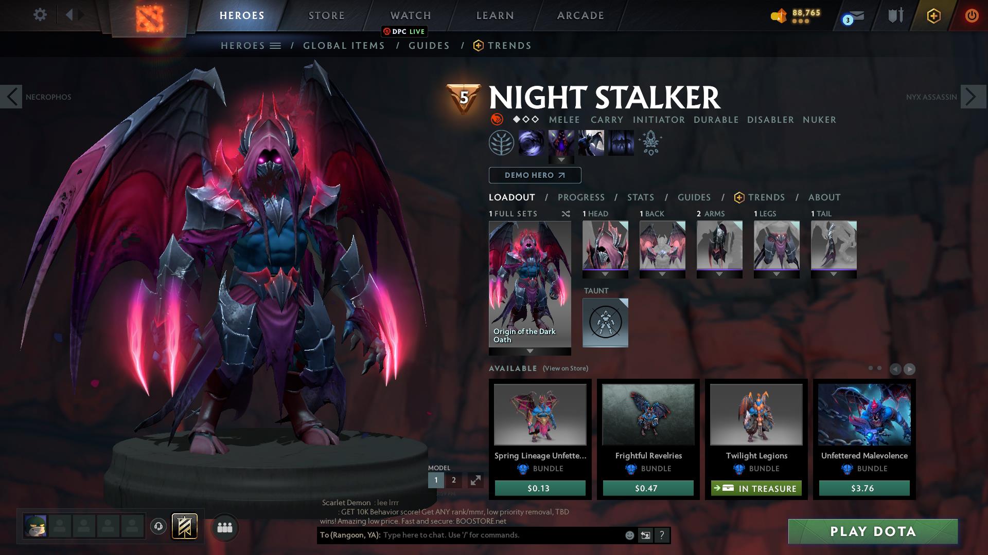 Ancient V | MMR: 4420 - Behavior: 10000