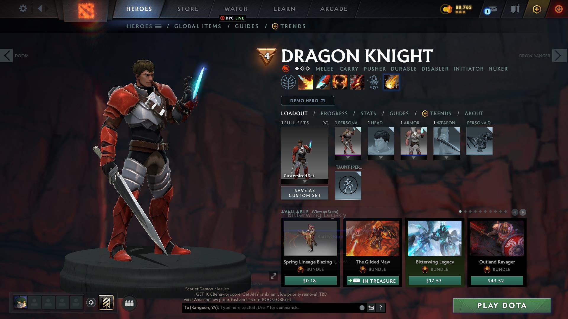 Ancient V | MMR: 4420 - Behavior: 10000