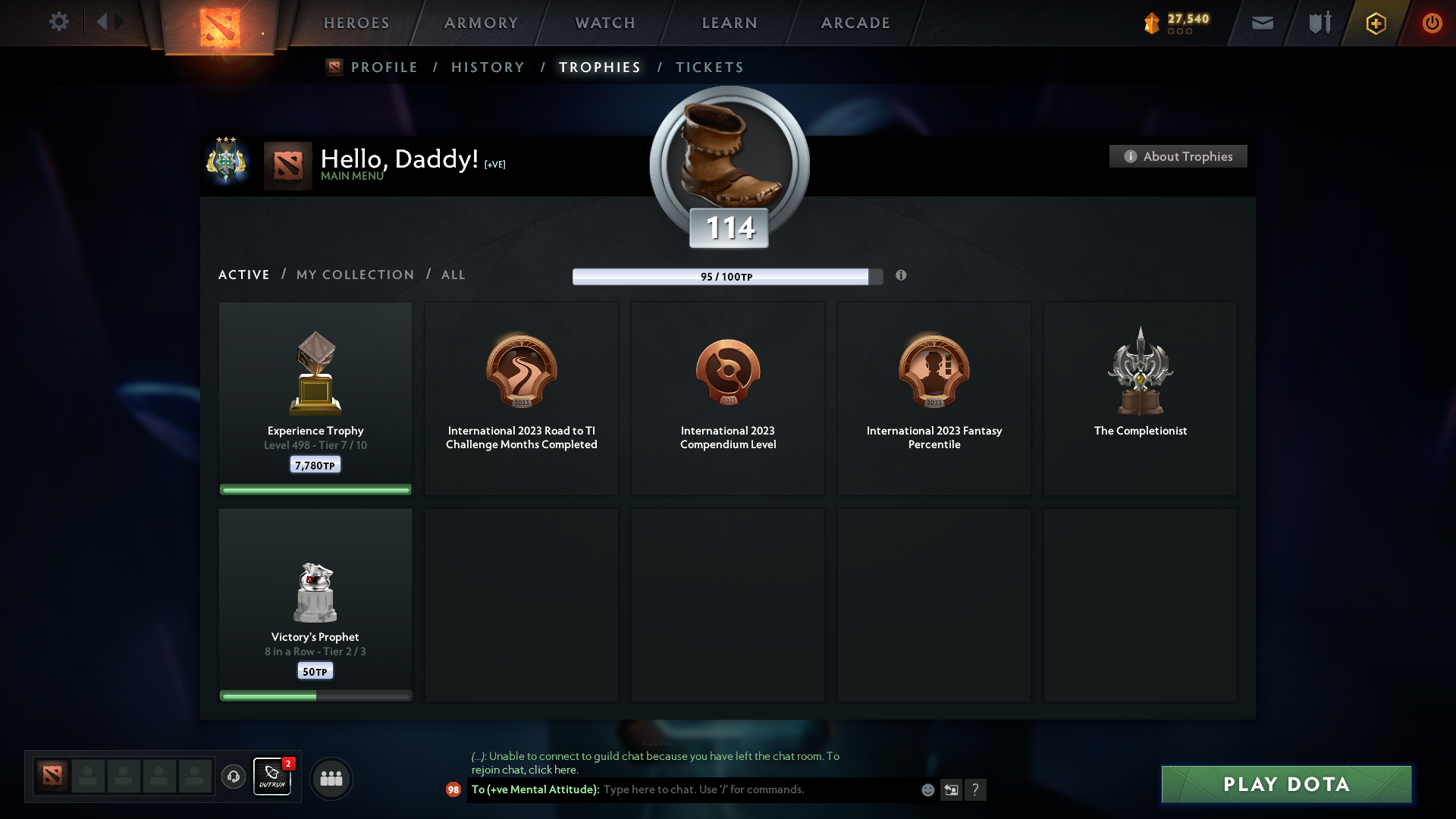 Archon III | MMR: 2538 - Behavior: 11463 - Communication: 11463